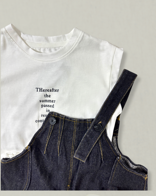 Go-Go Balloon Denim Overall