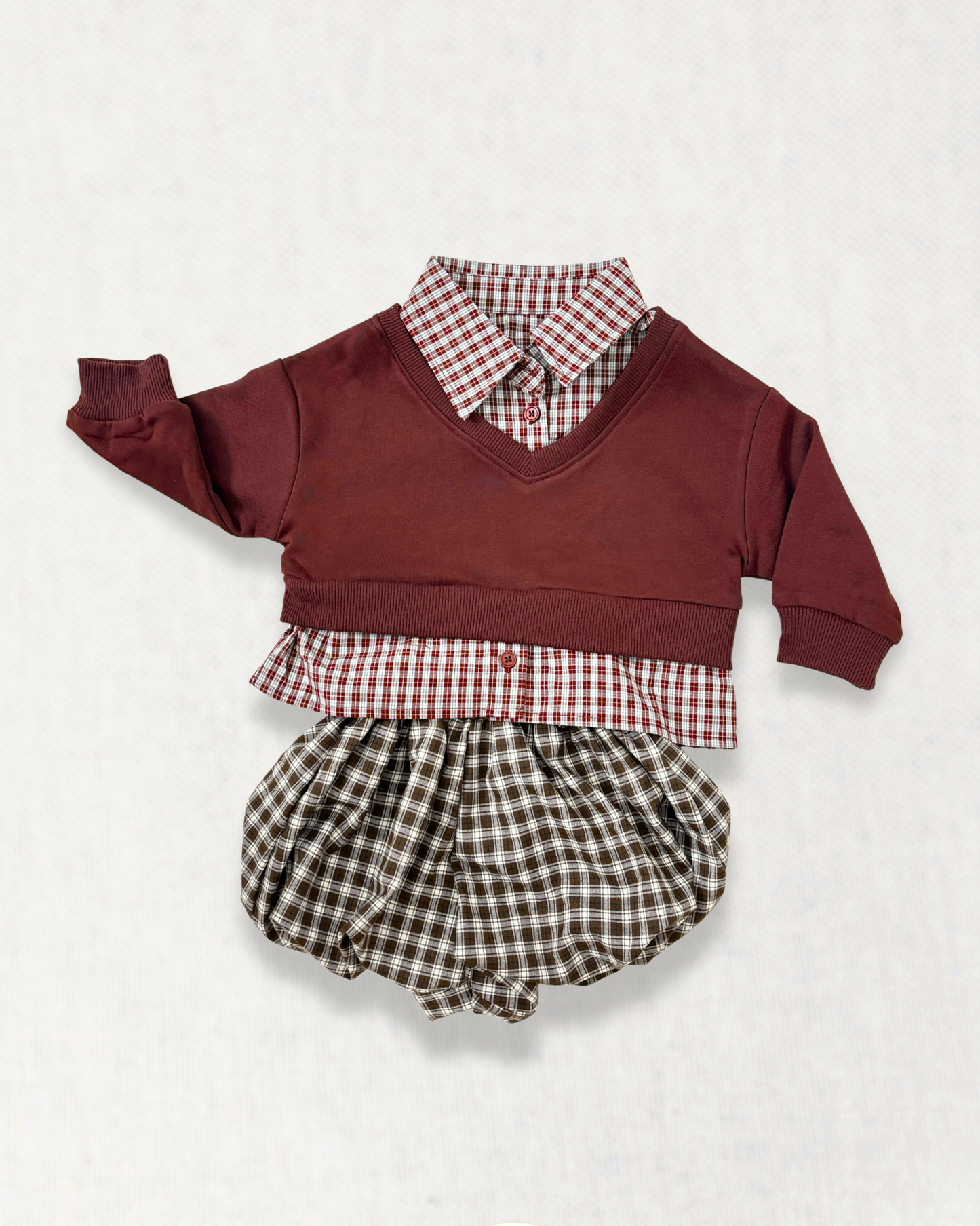 Gingham Bubble Shorts