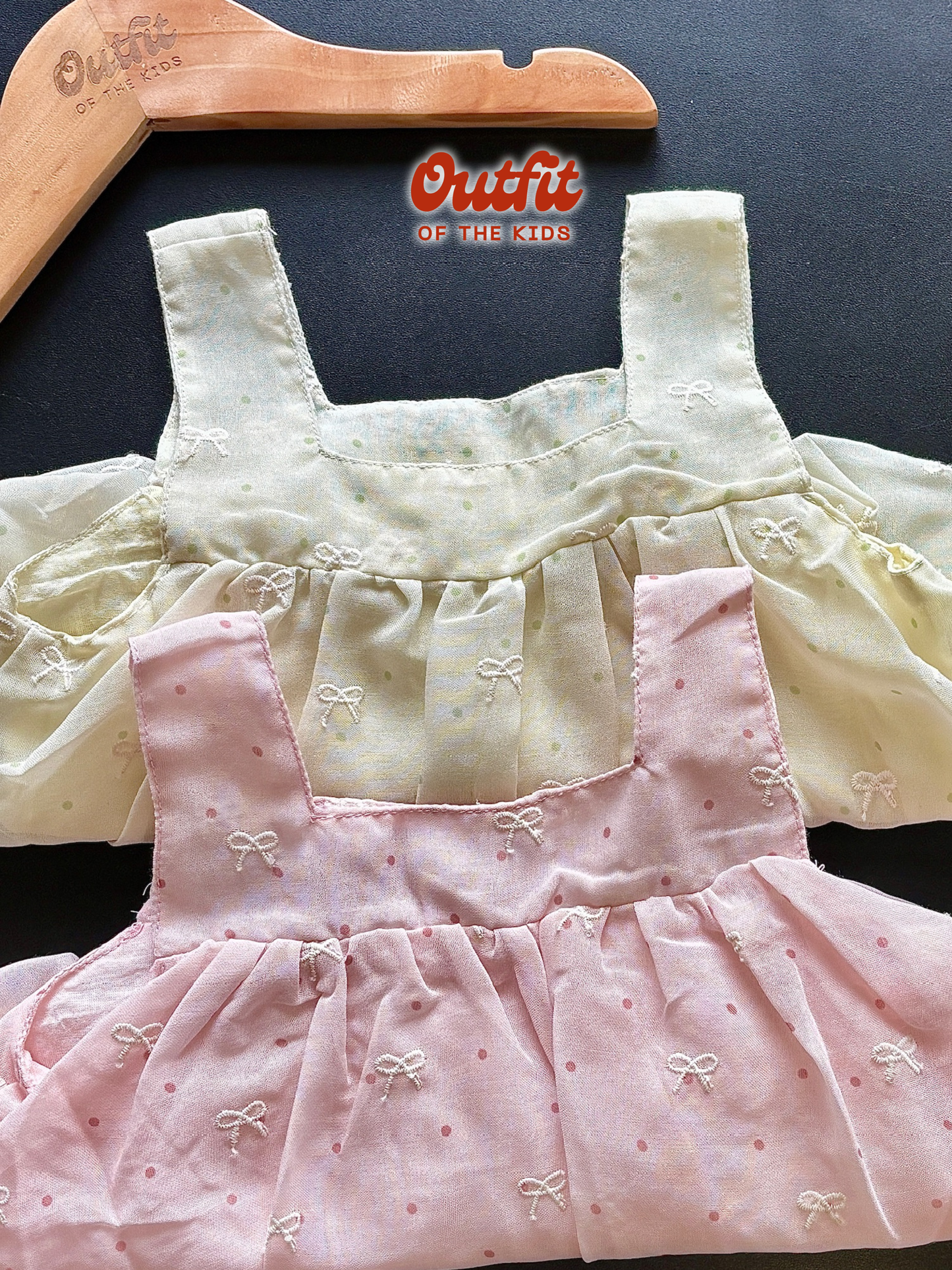 Ribbon Sprinkle Dress (Pink)