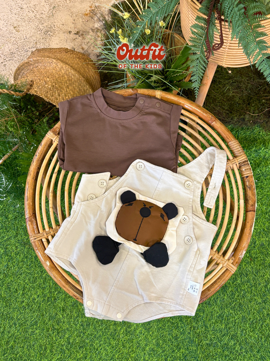 Bear Hug Romper Set