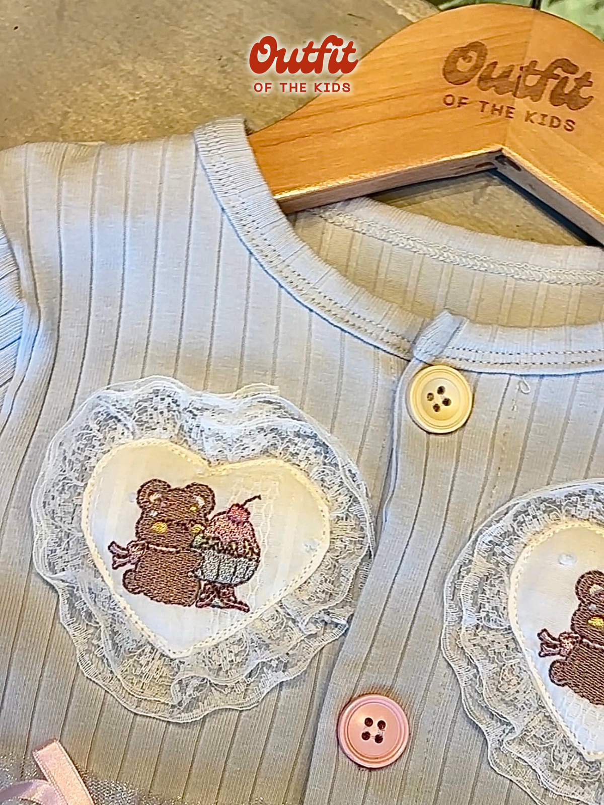 Teddy Tulle Cardigan