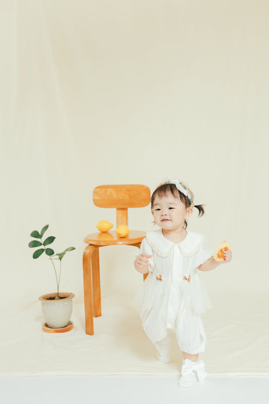 Ribbon Tulle Princess Romper