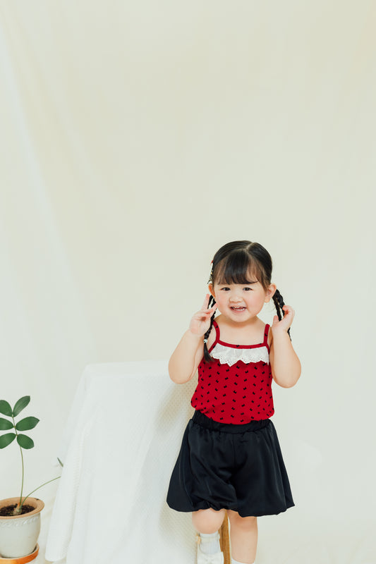 Lace Ribbon Cami Dress