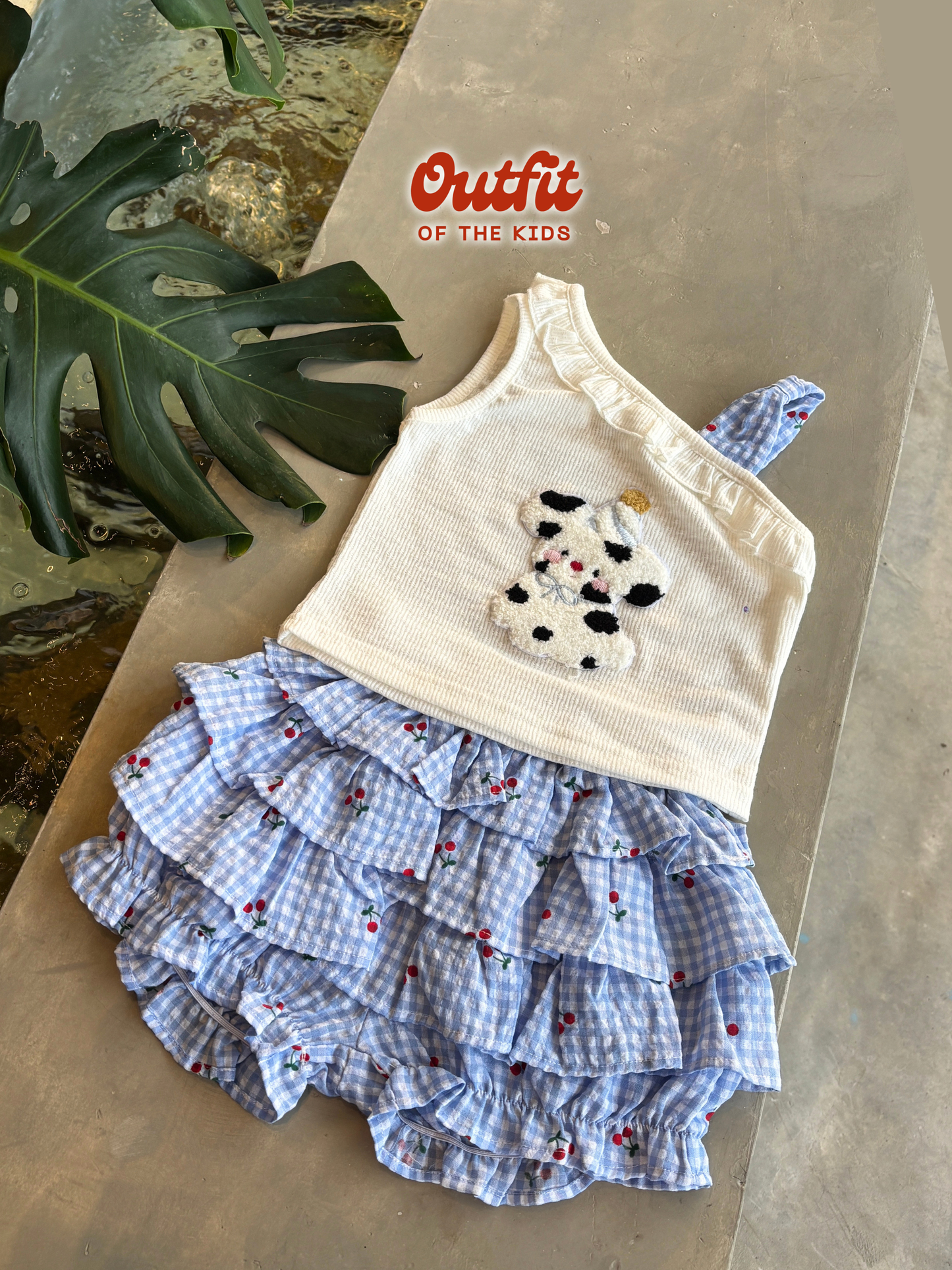 Dalmatian Chic Set