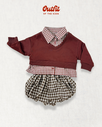 Gingham Bubble Shorts