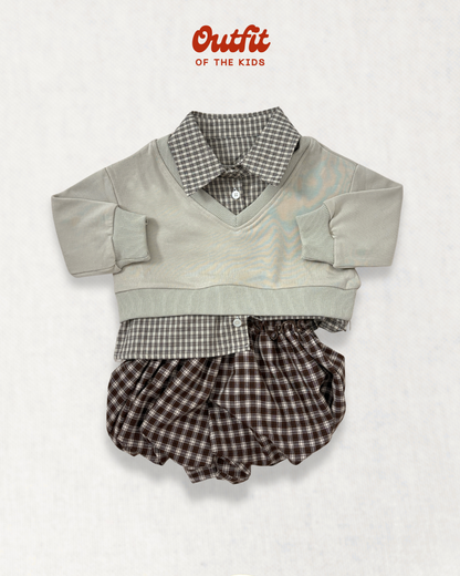 Gingham Bubble Shorts