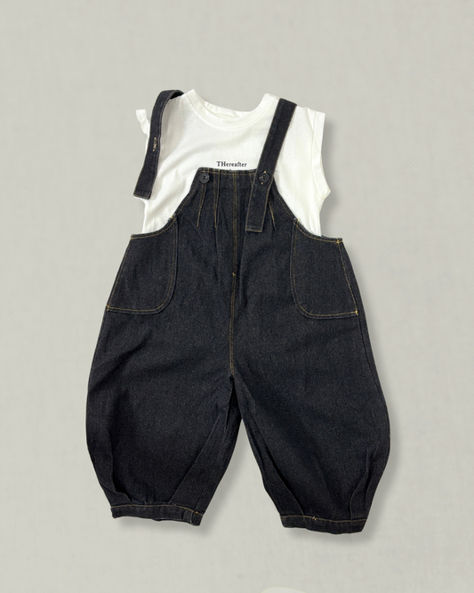 Go-Go Balloon Denim Overall