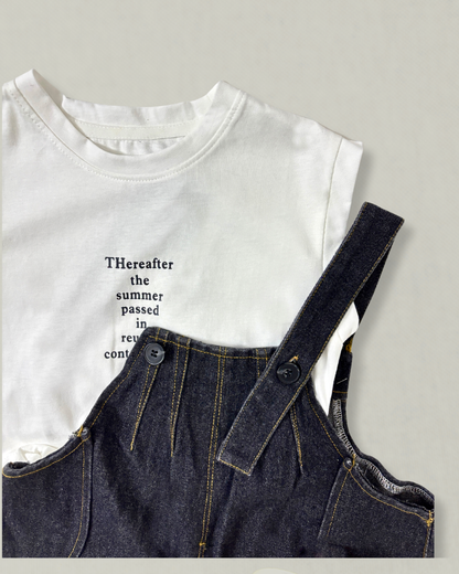 Go-Go Balloon Denim Overall