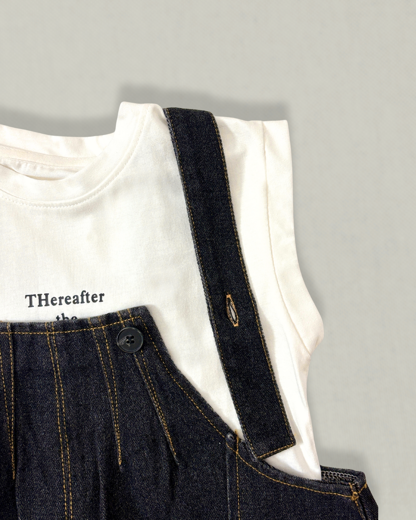 Go-Go Balloon Denim Overall