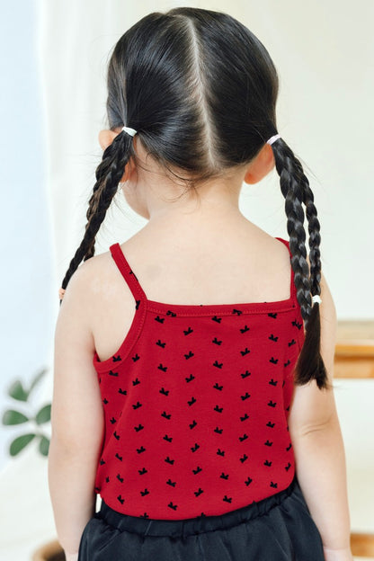 Lace Ribbon Cami Dress