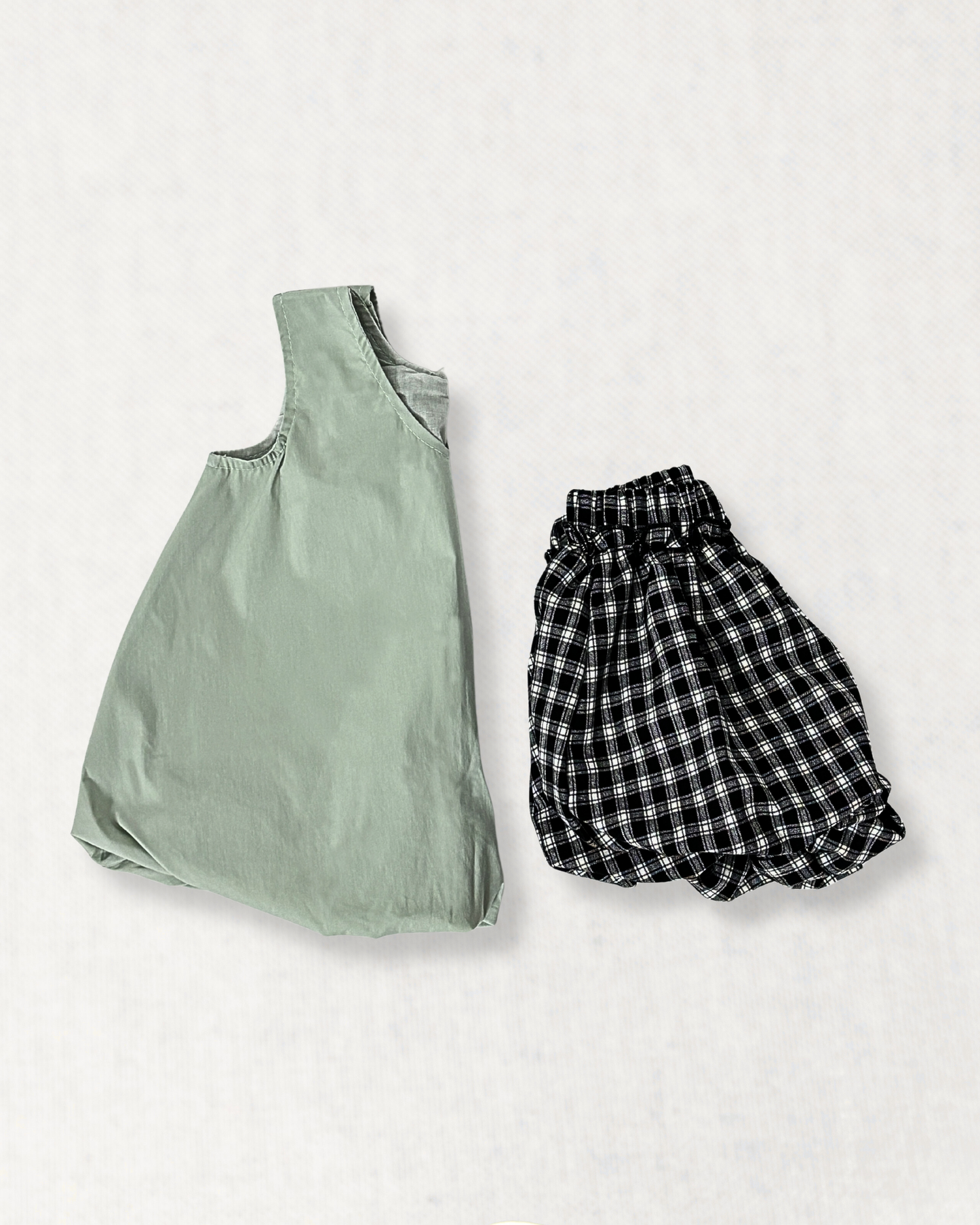 Pistachio Bubble Hem Top
