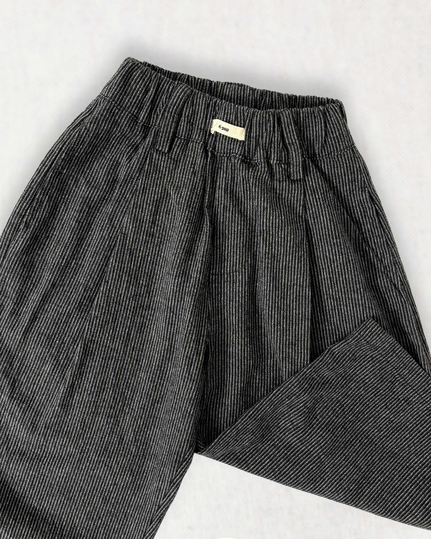 Pinstripe Balloon Pants