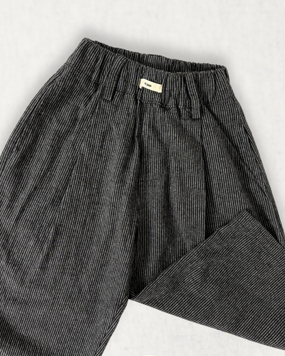 Pinstripe Balloon Pants