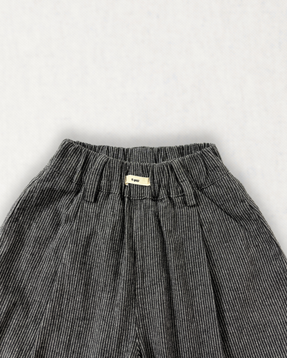 Pinstripe Balloon Pants