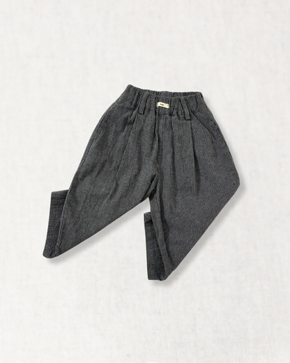 Pinstripe Balloon Pants