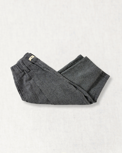Pinstripe Balloon Pants