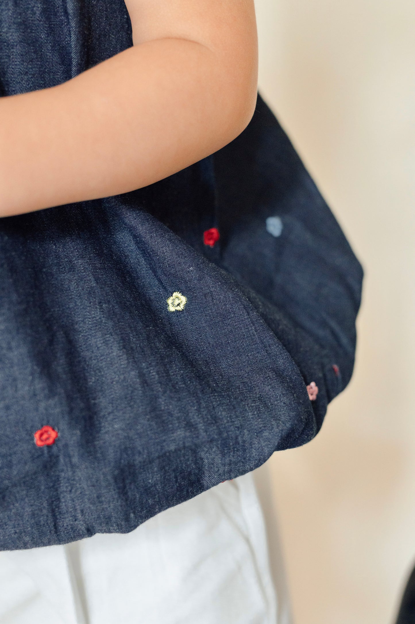 Tiny Floral Embroidered Cami
