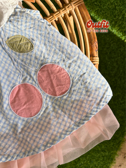 Cherry Tulle Picnic Dress