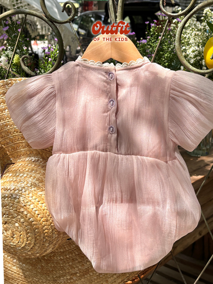 Fluffy Bunny Snuggle Romper