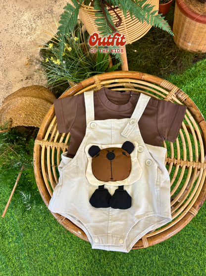 Bear Hug Romper Set