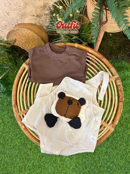 Bear Hug Romper Set