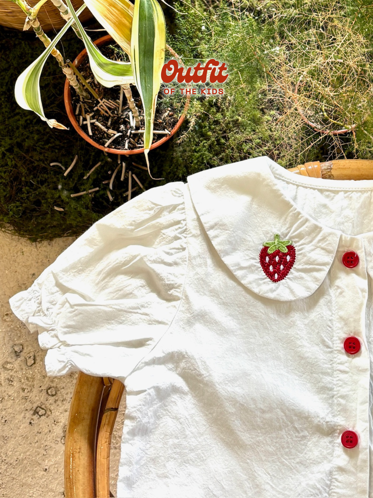 Berry Kiss Puff Blouse