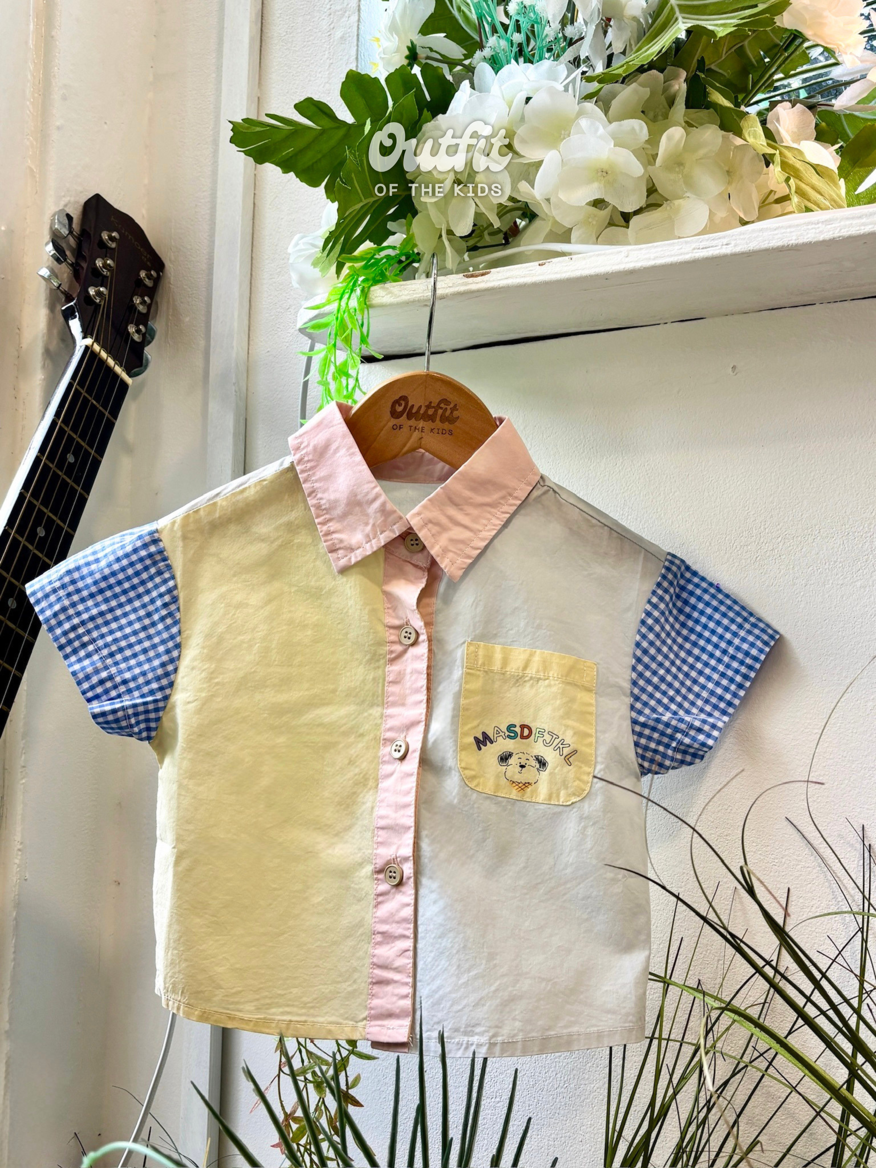 Pastel Patchy Top