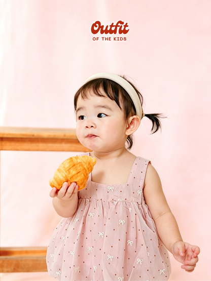 Ribbon Sprinkle Dress (Pink)