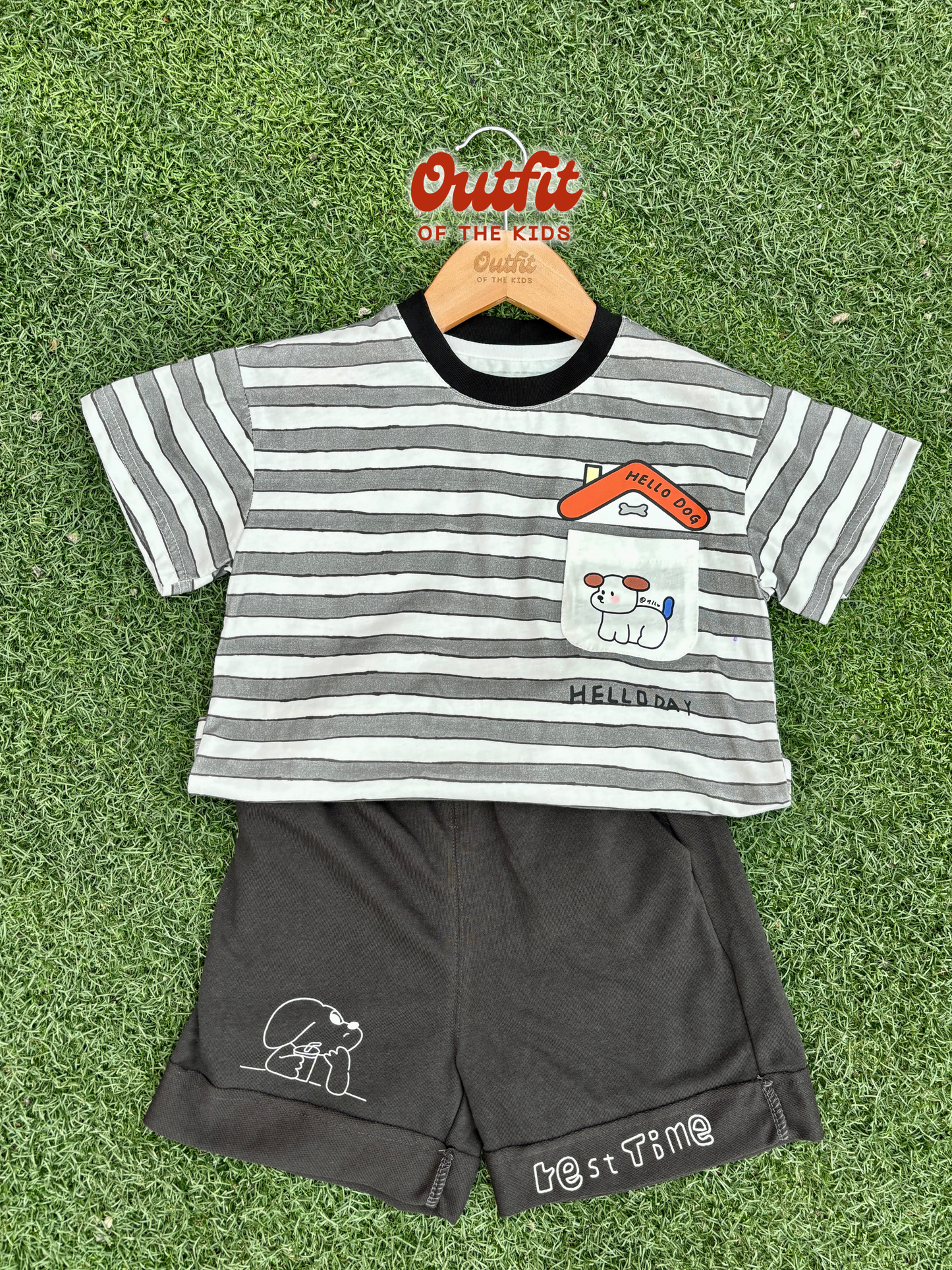 Hello Dog House Set