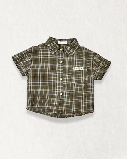 Bear Buddy Plaid Shirt