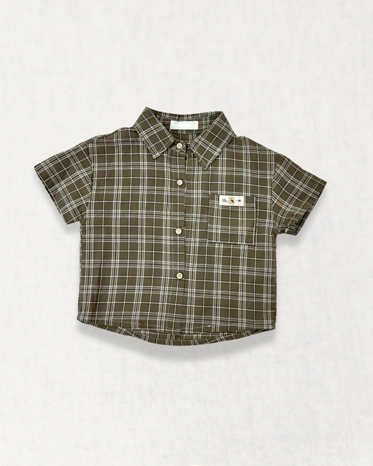 Bear Buddy Plaid Shirt