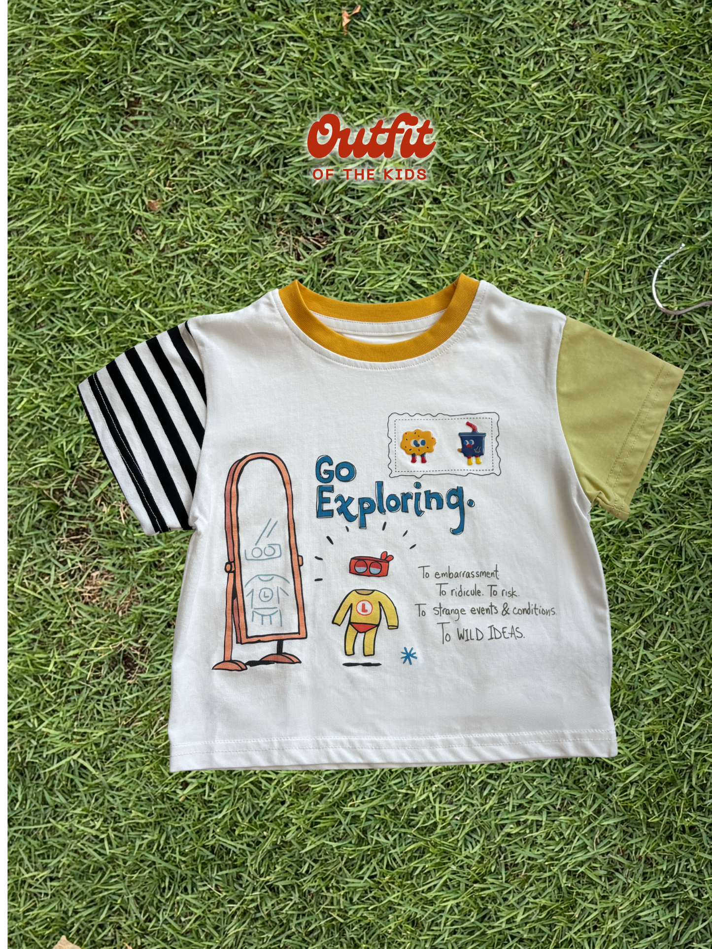 Magic Mirror Patch Top