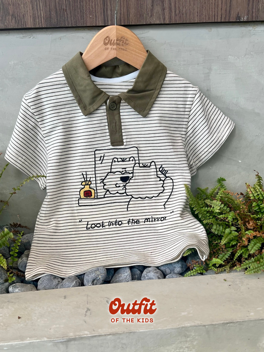 Mirror Pup Polo Top