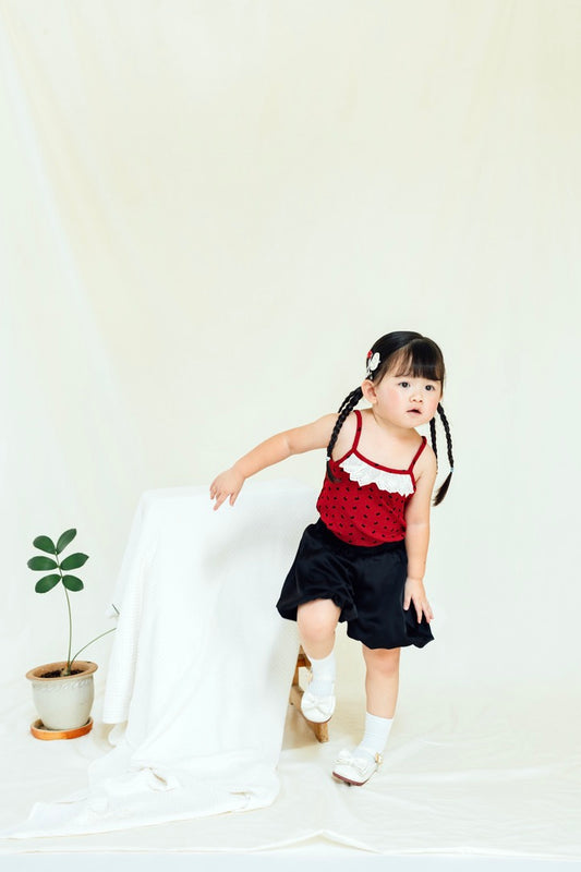 Puffy Bubble Shorts (Black)