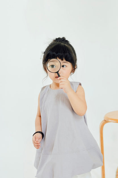 Lavender Cloud Puffy Dress