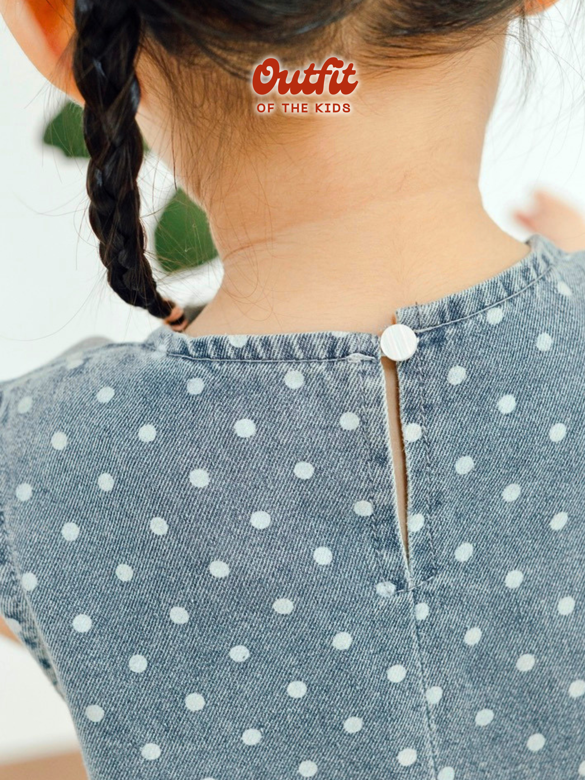 Polka Dot Denim Set