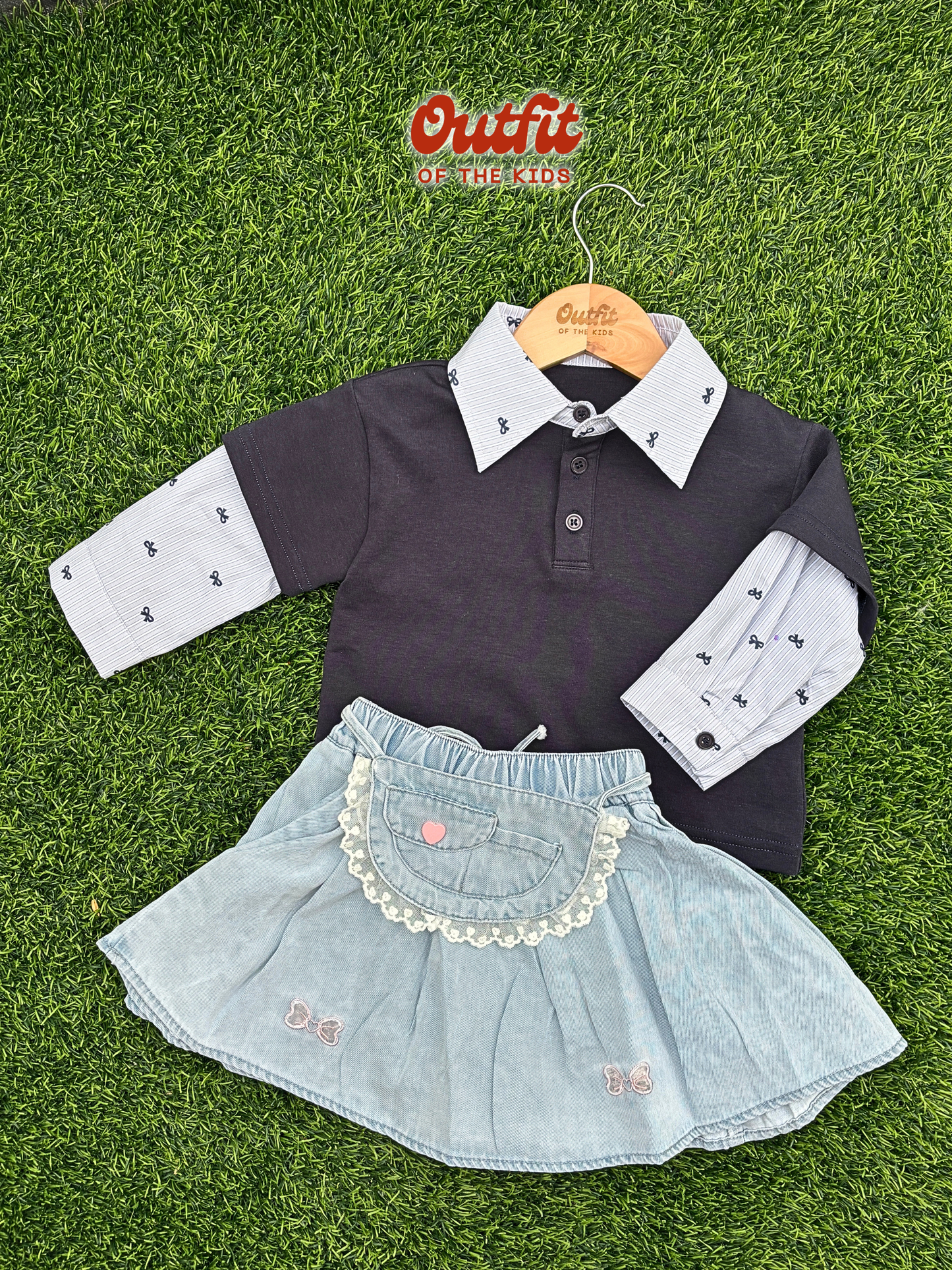 Lolita Pouch Denim Skirt