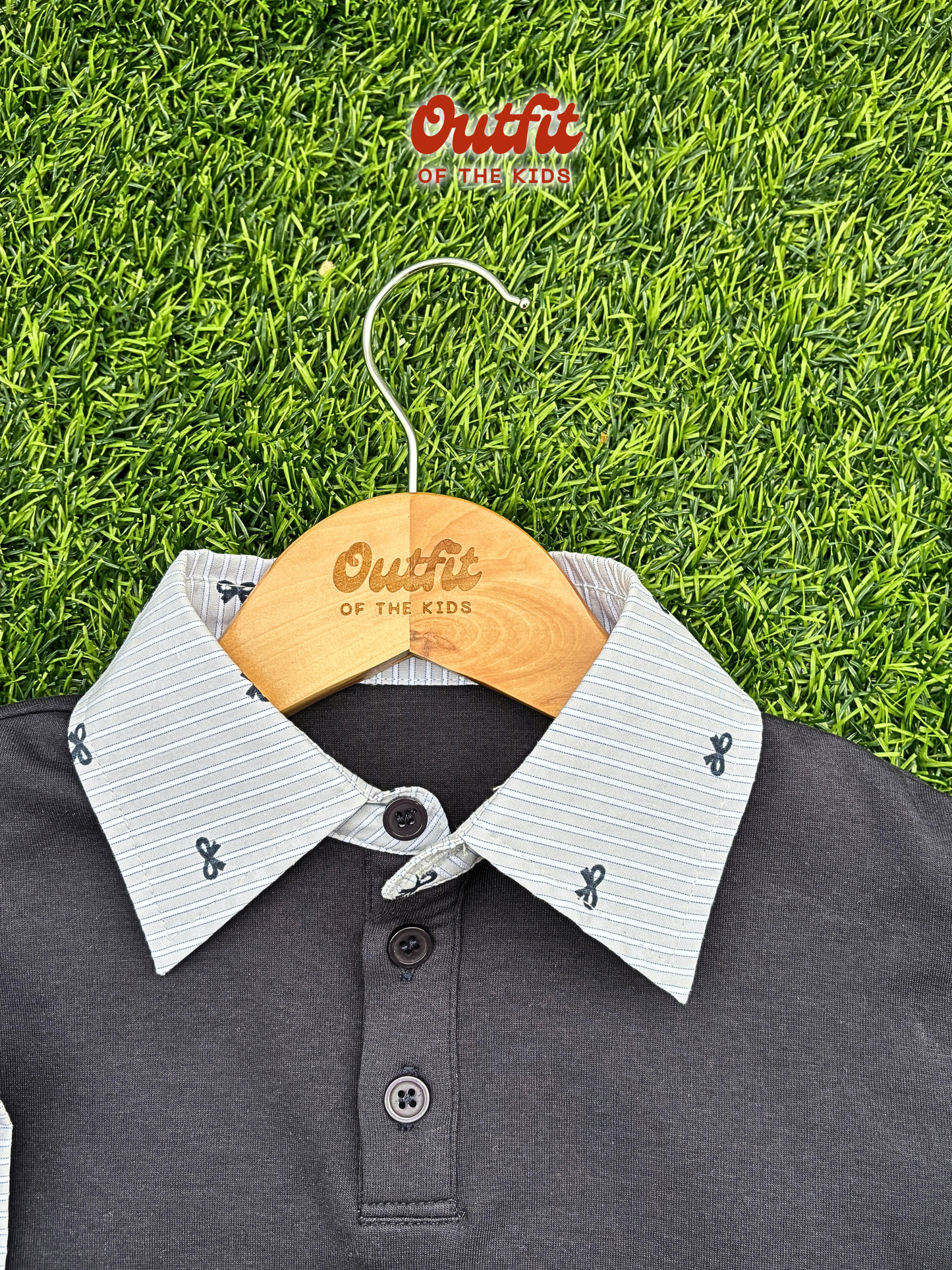 Bowtiful Polo Layered Top