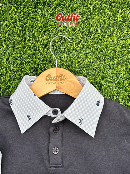 Bowtiful Polo Layered Top