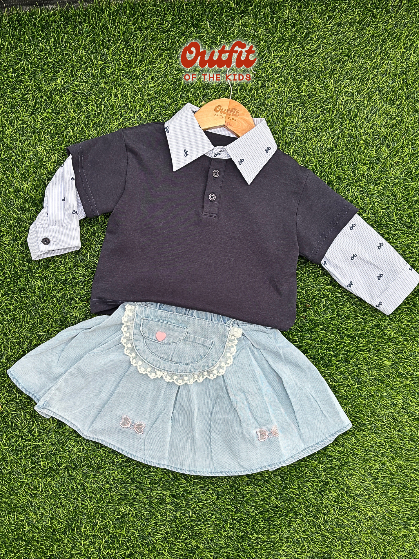 Lolita Pouch Denim Skirt