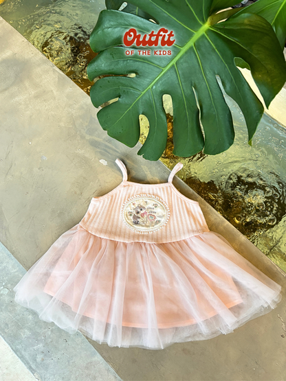 Blush Kitty Tulle Cami