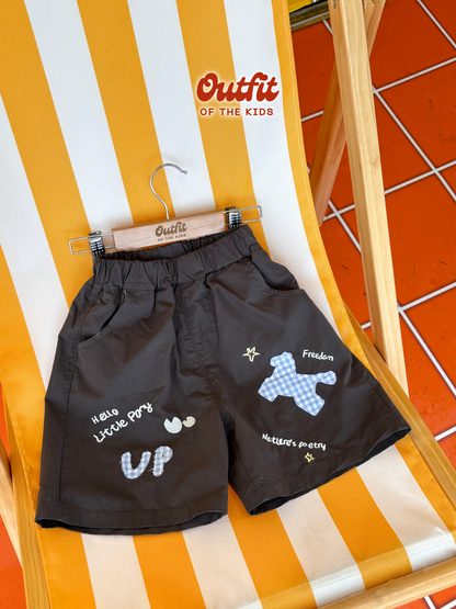 Little Pony Patch Shorts