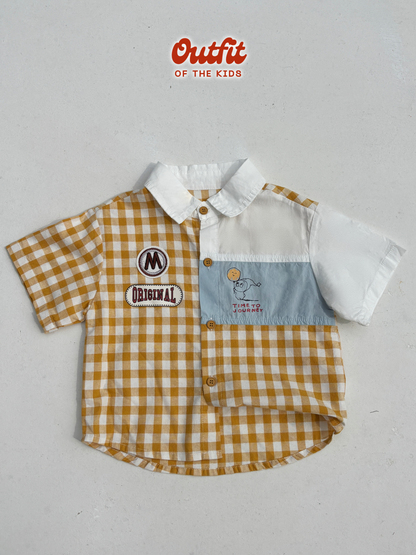 TwinkleTwinkle Checkered Shirt