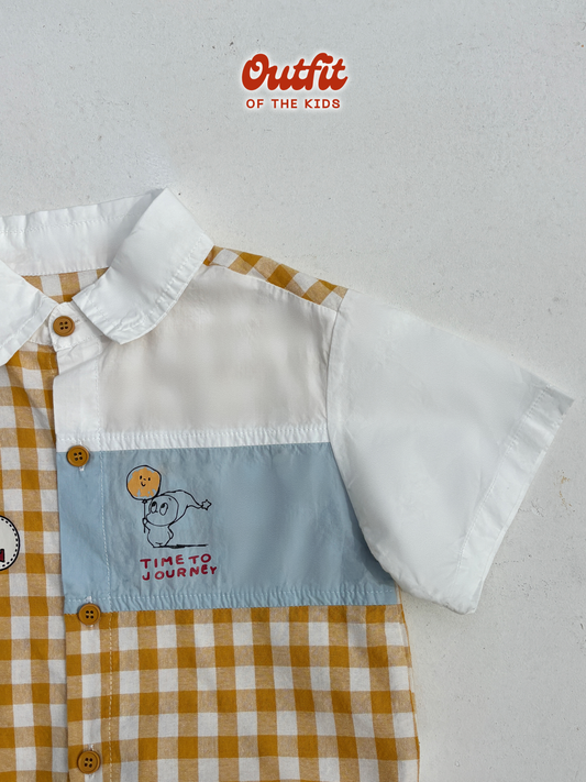 TwinkleTwinkle Checkered Shirt