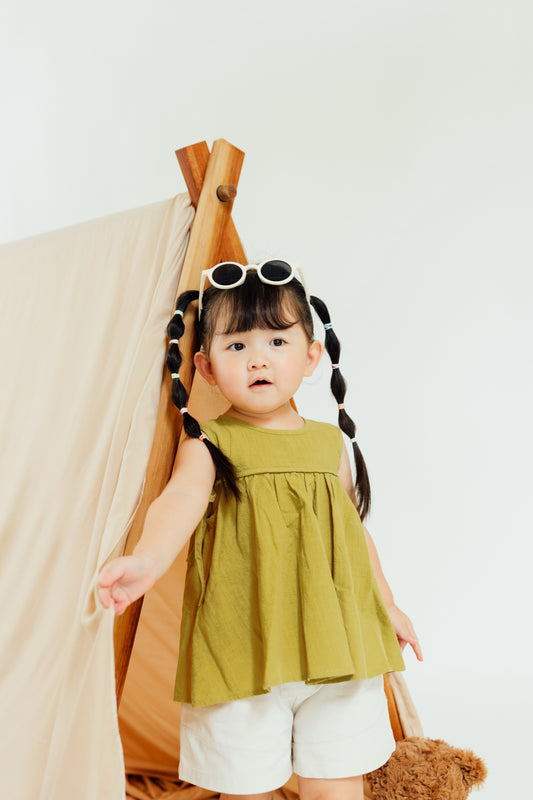 Babydoll Tie-Side Top