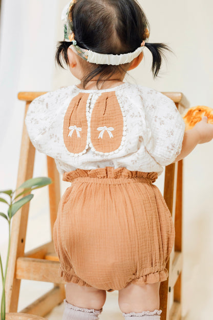 Cozy Bunny Ear Bloomer Set
