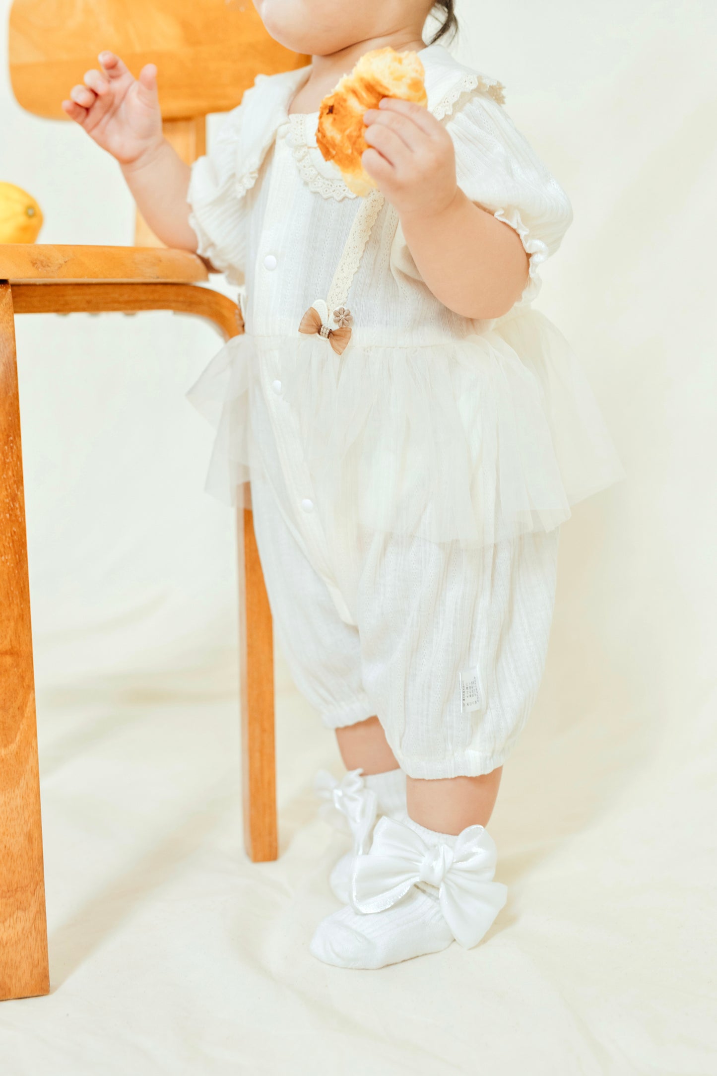 Ribbon Tulle Princess Romper