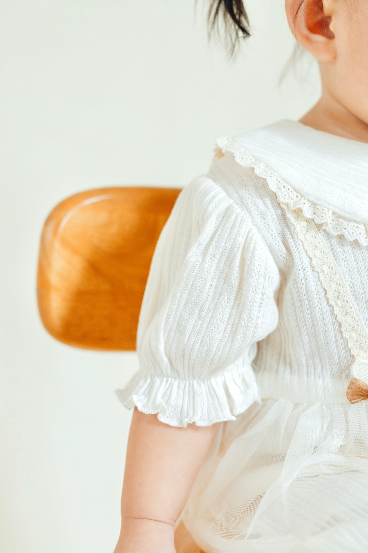 Ribbon Tulle Princess Romper