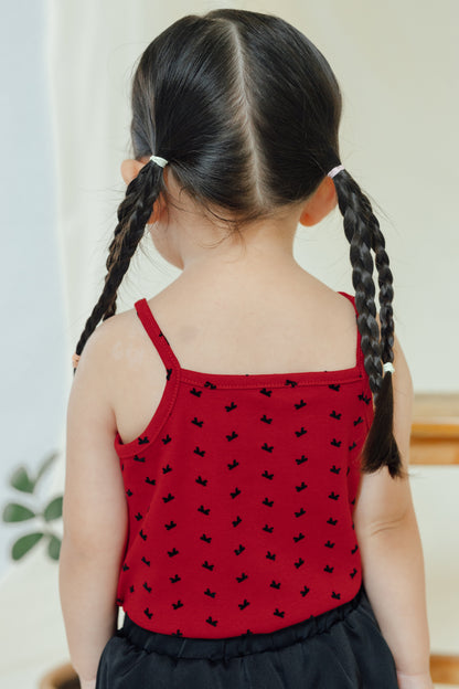 Lace Ribbon Cami Dress