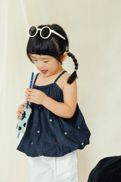 Tiny Floral Embroidered Cami